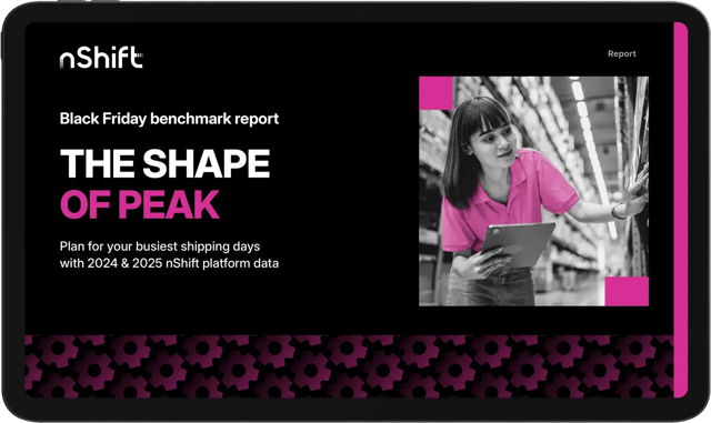 The shape of peak report on a tablet