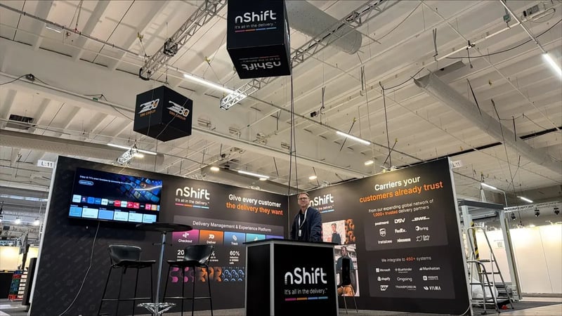 The nShift stand L:11 at Logistics & Automation Stockholm 2026