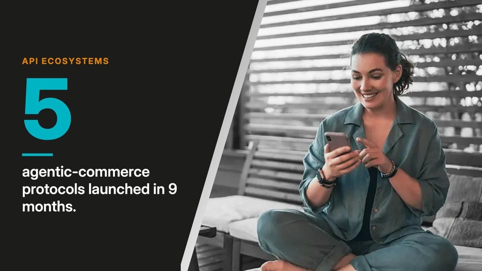 Trend 3: five agentic-commerce protocols launched in nine months